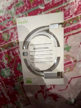 Moshi Mini‎ DisplayPort to HDMI Cable, 4K-Ready, 2 Meters (6.6 ft)
